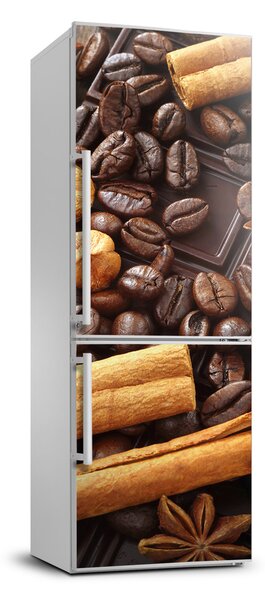 Nálepka na ledničku fototapeta Hořká čokoláda FridgeStick-70x190-f-73455307