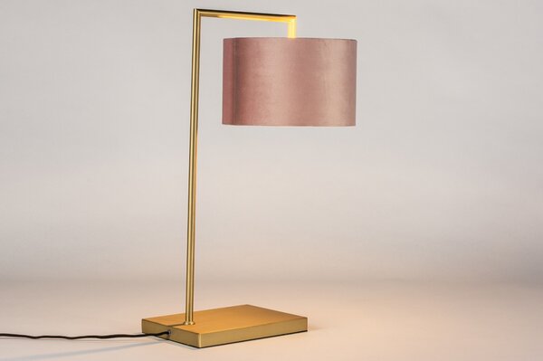 Stolní lampa Pallas Pink Messe (LMD)