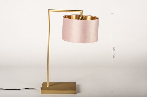 Stolní lampa Pallas Pink Messe (LMD)