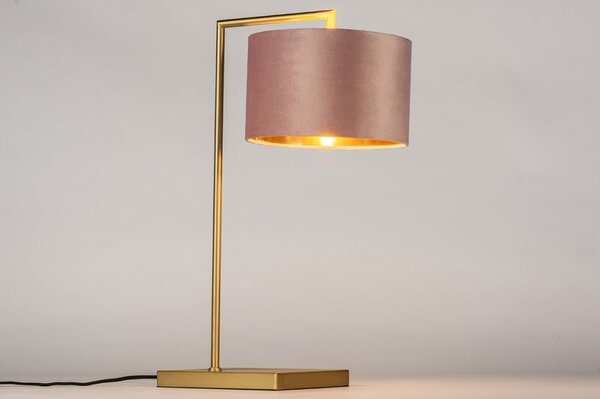 Stolní lampa Pallas Pink Messe (LMD)