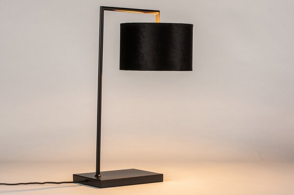 Stolní lampa Pallas Black and Gold (LMD)