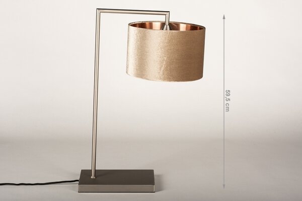Stolní lampa Pallas Taupe Messe (LMD)