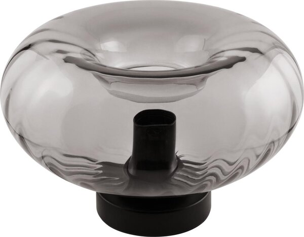 Osram - Stolní lampa DECOR SMOKE 1xE27/12W/230V černá/kouřová šedá