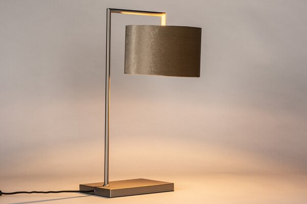 Stolní lampa Pallas Taupe Messe (LMD)