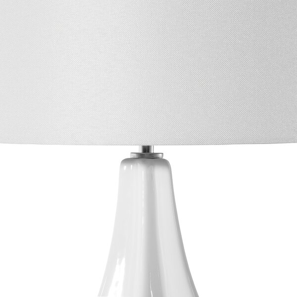 Stolní lampa SANTEE Porcelán Krémově bílá