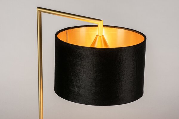 Stolní lampa Pallas Black and Gold Messe (LMD)