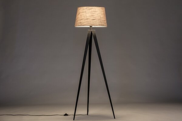 Stojací lampa Sydney Taupe and Nero (LMD)
