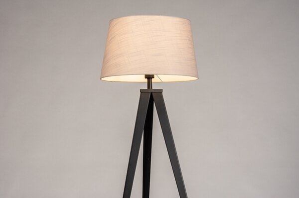 Stojací lampa Sydney Taupe and Nero (LMD)
