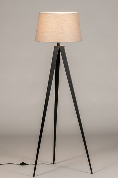 Stojací lampa Sydney Taupe and Nero (LMD)