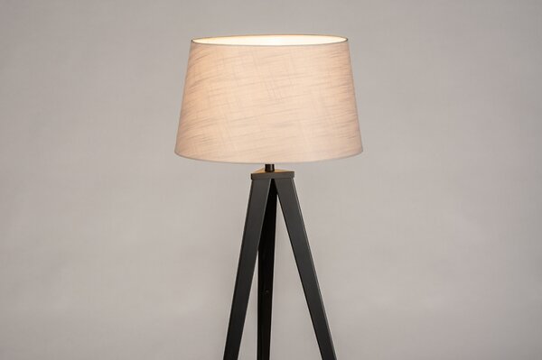 Stojací lampa Sydney Taupe and Nero (LMD)
