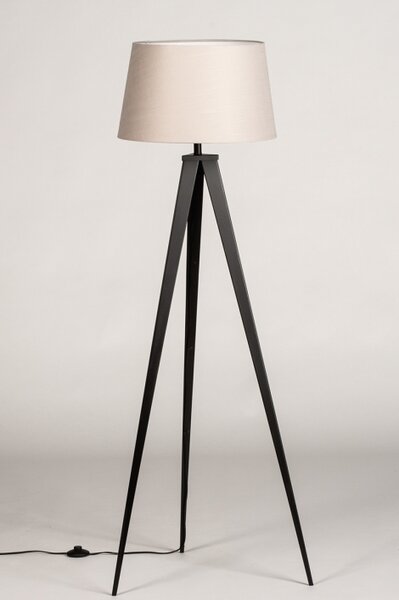 Stojací lampa Sydney Taupe and Nero (LMD)