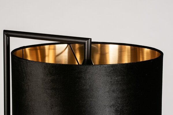 Stojací designová lampa Pallas Black and Gold (LMD)