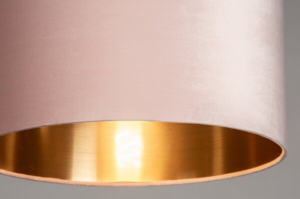 Stojací designová lampa Pallas Pink Steel (LMD)