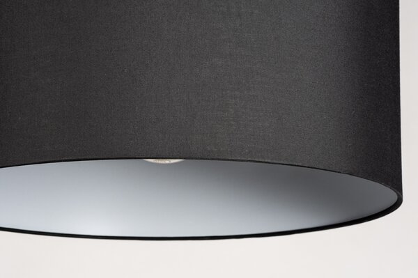 Stojací designová lampa Pallas Black Steel (LMD)