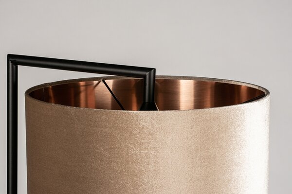 Stojací designová lampa Pallas Taupe (LMD)