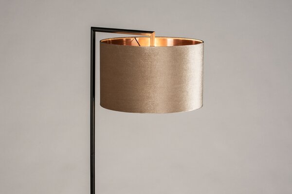 Stojací designová lampa Pallas Taupe (LMD)