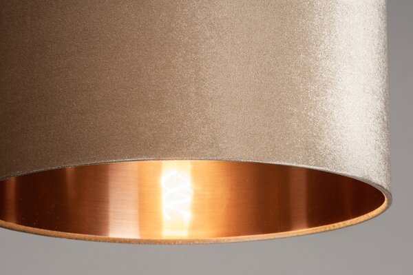 Stojací designová lampa Pallas Taupe Messe (LMD)