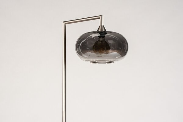 Stojací designová lampa Renton Steel (LMD)