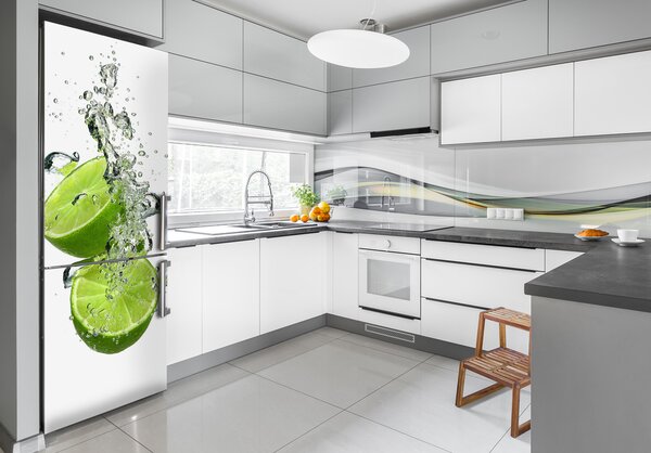 Nálepka na ledničku do domu fototapeta Limetky FridgeStick-70x190-f-74800352