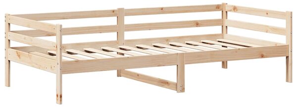 Válenda se střechou 80 x 200 cm masivní borové dřevo 3282188