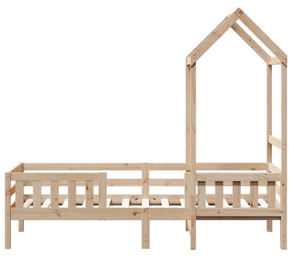 Rám postele se střechou 75 x 190 cm masivní borovice 3282168