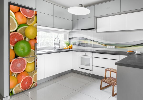 Nálepka na ledničku fototapeta Citrusové ovoce FridgeStick-70x190-f-75213206