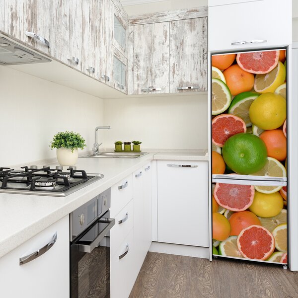 Nálepka na ledničku fototapeta Citrusové ovoce FridgeStick-70x190-f-75213206