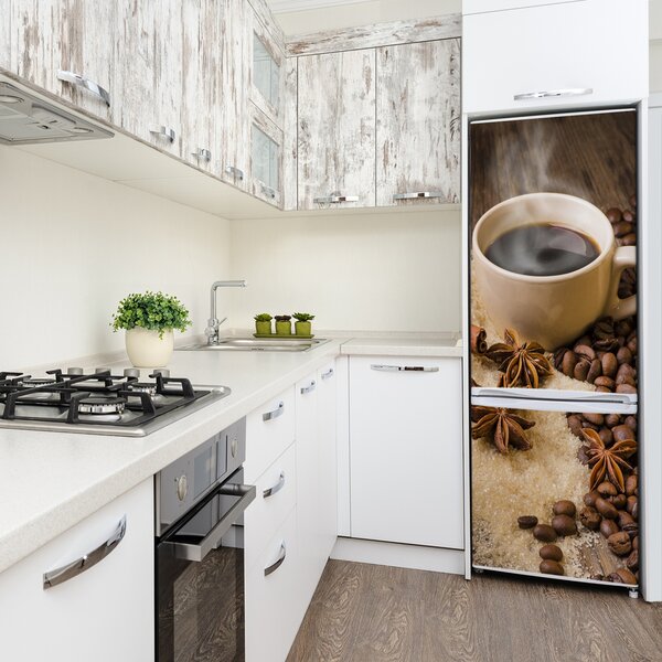 Nálepka na ledničku fototapeta Zrkna kávy FridgeStick-70x190-f-75552757