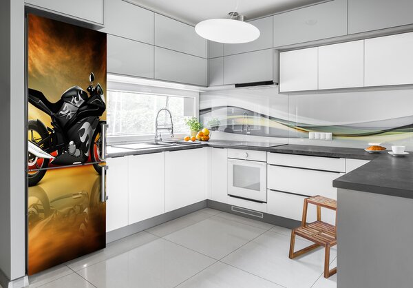 Samolepící nálepka na ledničku Sport motorka FridgeStick-70x190-f-75780706