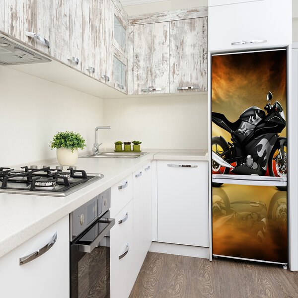 Samolepící nálepka na ledničku Sport motorka FridgeStick-70x190-f-75780706