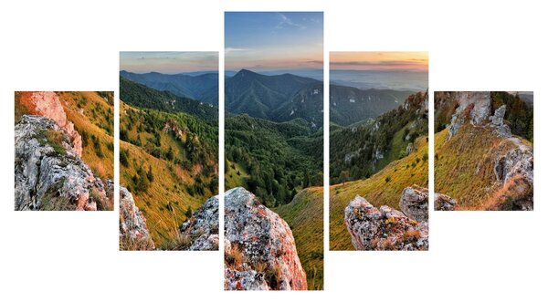 Obraz - Horská krajina (125x70 cm)