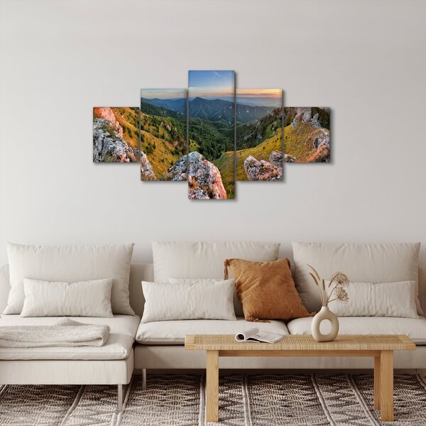 Obraz - Horská krajina (125x70 cm)