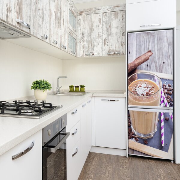Nálepka na ledničku Čokoládový koktejl FridgeStick-70x190-f-75905090