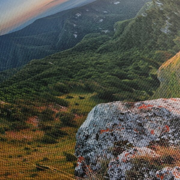 Obraz - Horská krajina (210x100 cm)