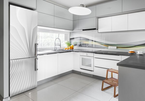 Nálepka fototapeta lednička Abstrakce čáry FridgeStick-70x190-f-76046743