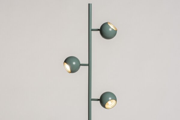 Stojací lampa Cupollo Retro Old Green (LMD)