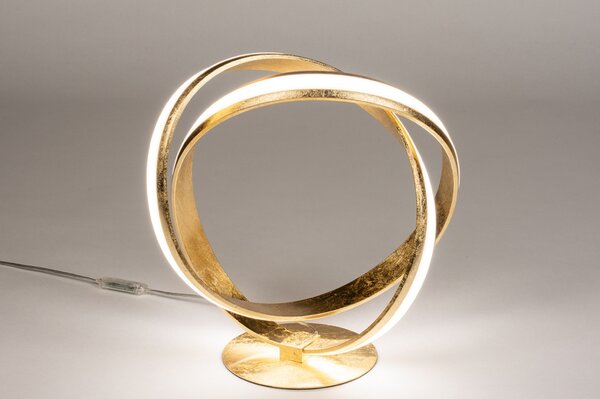 Stolní designová LED lampa Cosmo Gold (LMD)
