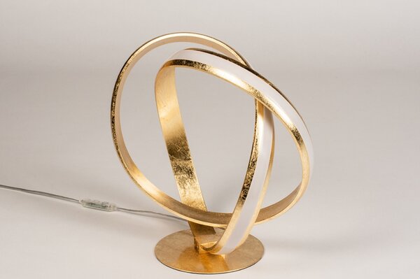 Stolní designová LED lampa Cosmo Gold (LMD)