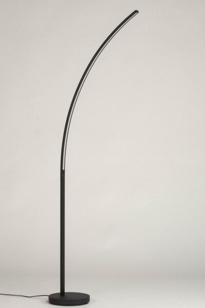 Stojací designová LED lampa se stmívačem Black Ferdinand (LMD)