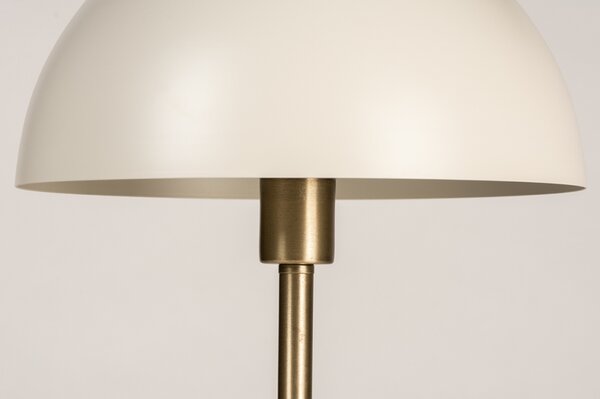 Stolní designová bílá lampa Montana White (LMD)
