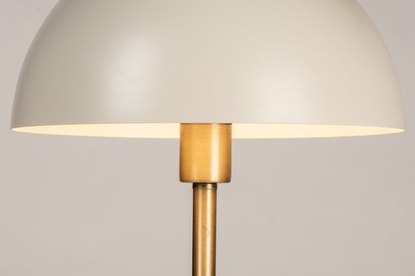 Stolní designová bílá lampa Montana White (LMD)