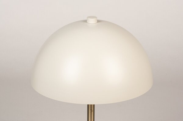 Stolní designová bílá lampa Montana White (LMD)