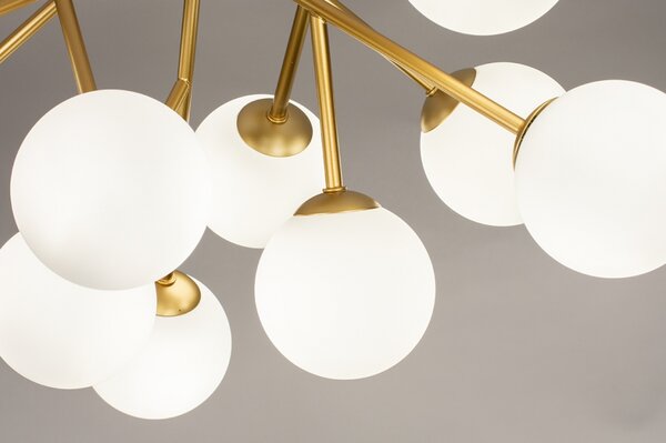 Stropní svítidlo do obýváku Element 12 Gold (LMD)