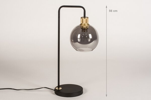 Stolní lampa Pinn Black and Gold (LMD)