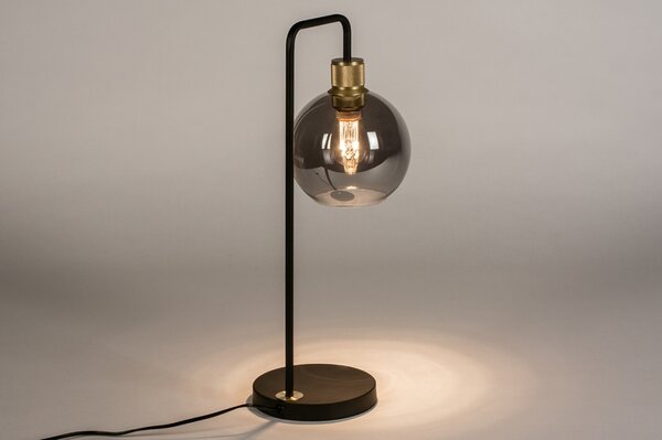 Stolní lampa Pinn Black and Gold (LMD)