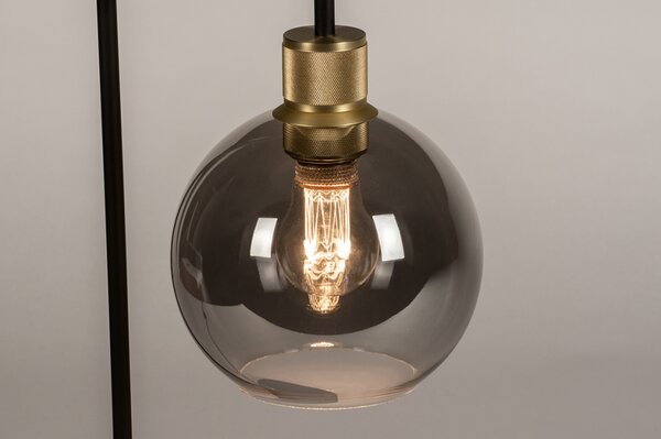 Stolní lampa Pinn Black and Gold (LMD)