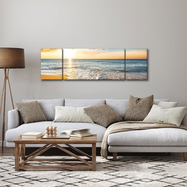 Obraz - Východ slunce (170x50 cm)