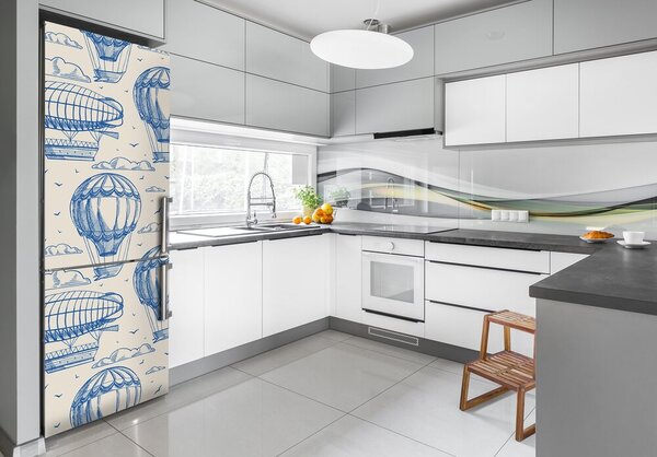 Foto nálepka na ledničku Vzducholodě a balony FridgeStick-70x190-f-77939034
