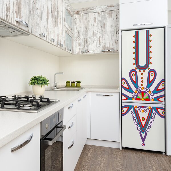 Foto tapeta na ledničku Polský lidový vzor FridgeStick-70x190-f-77969102