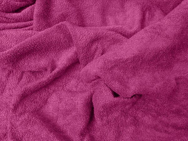 Froté prostěradlo EXCLUSIVE purpurové 90 x 200 cm
